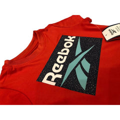 RBK Kids Performance Graphic T-Shirt – Red