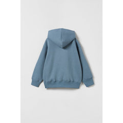 ZR Boys Basic Fleece Hoodie Mid Blue